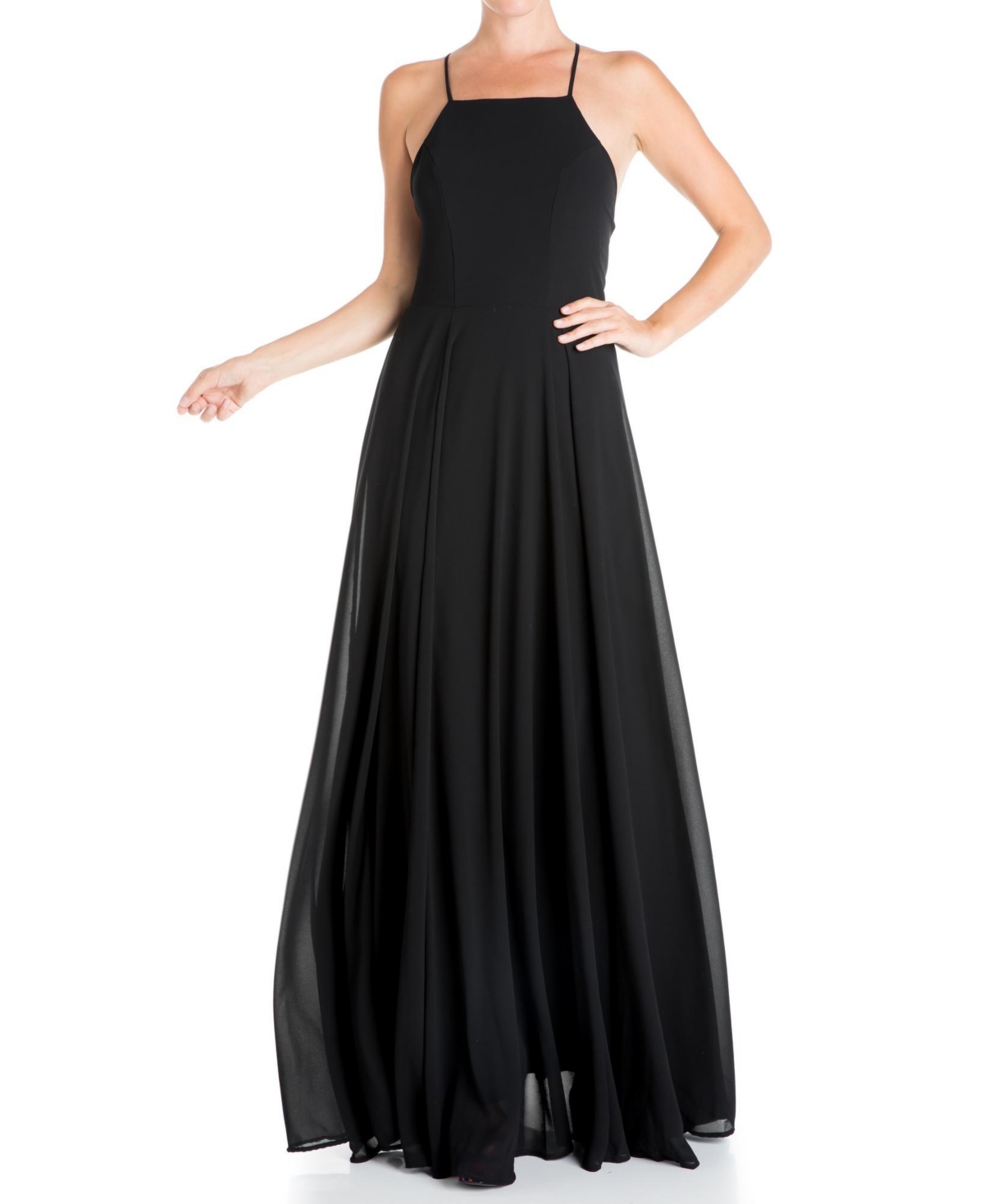 Women's Midnight Maxi Dress - Black