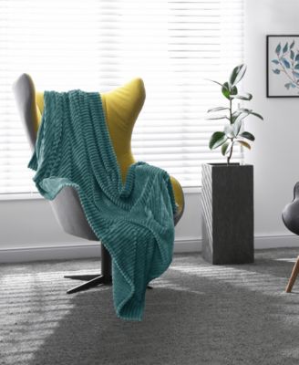 Cut Plush Lightweight Super Soft Luxury Bed Throw, 50" x 60"