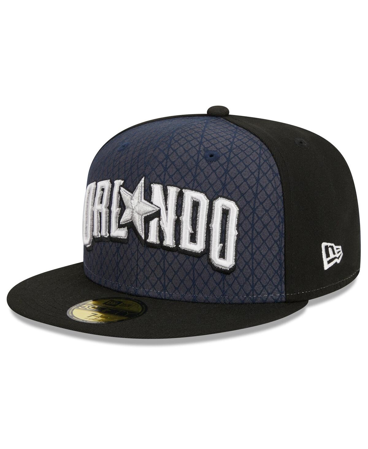 Men's New Era Black Orlando Magic 2023/24 City Edition 59FIFTY Fitted Hat - Black