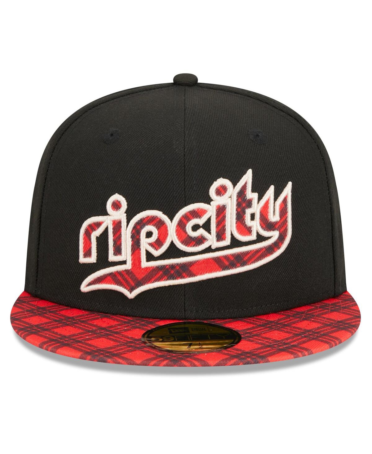 Men's New EraPortland Trail Blazers 2023/24 City Edition 59FIFTY Fitted Hat - Black