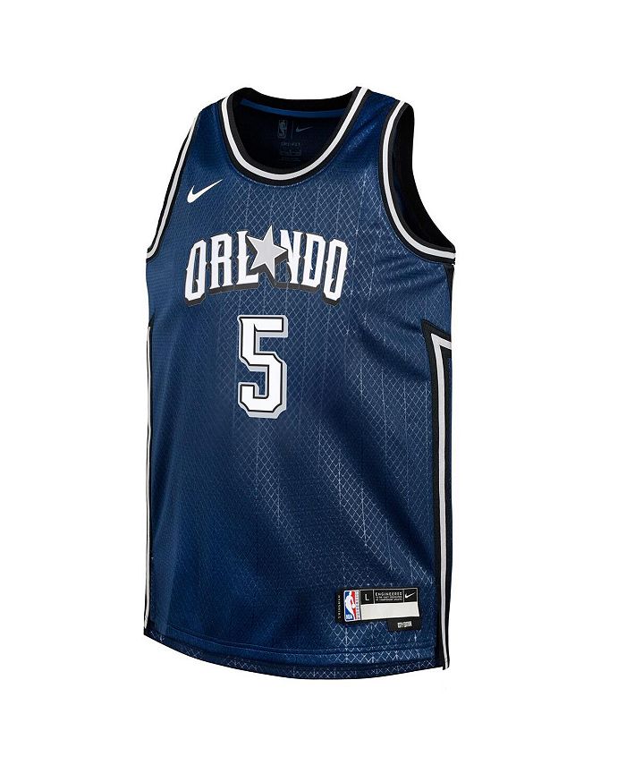 Nike Big Boys Paolo Banchero Navy Orlando Magic 2023/24 Swingman