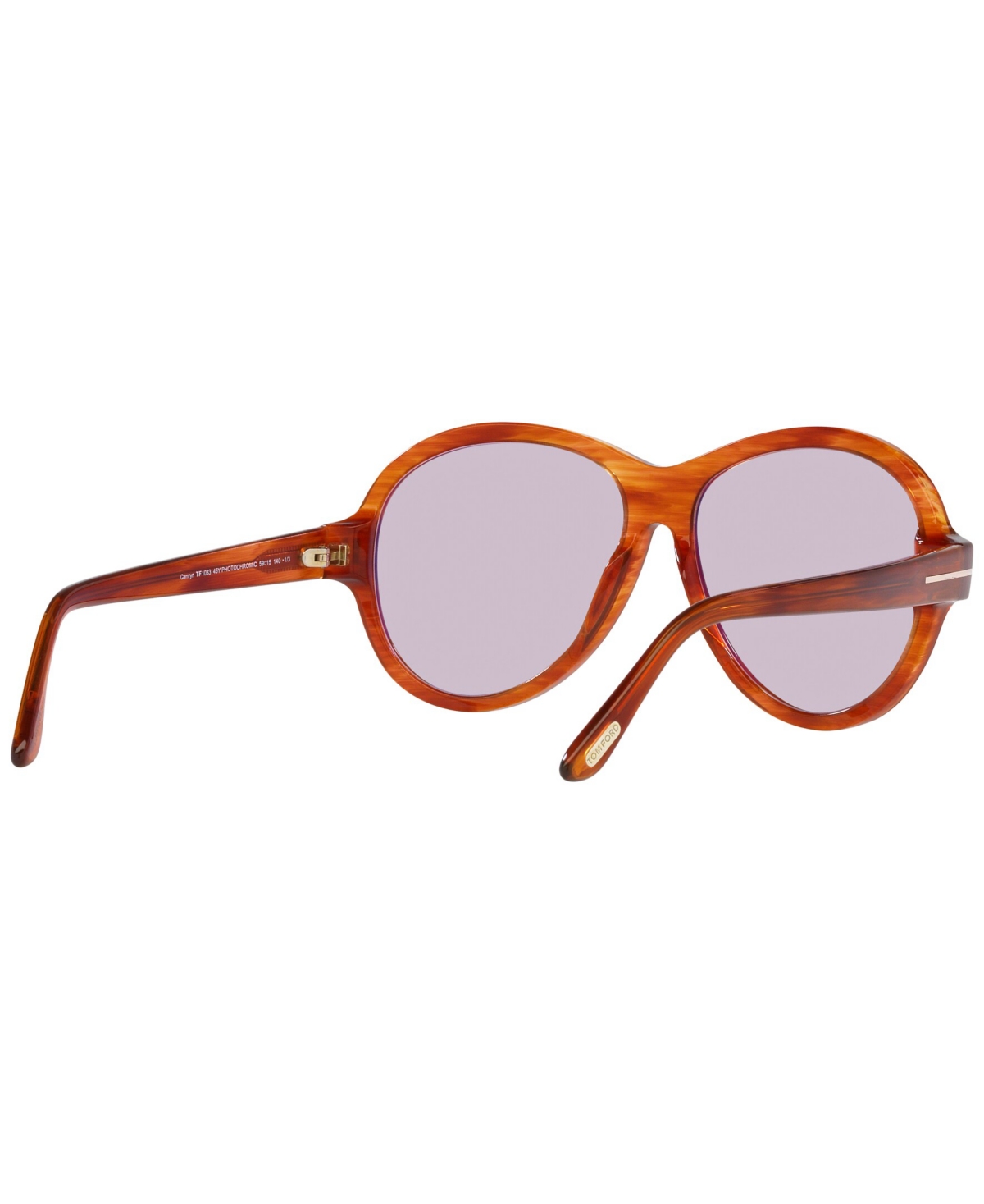 Shop Tom Ford Women's Camryn Sunglasses, Photocromic Tr001640 In Brown Light