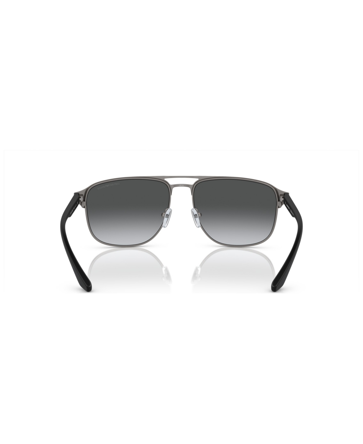 Shop Emporio Armani Men's Polarized Sunglasses, Gradient Polar Ea2144 In Matte Gunmetal,black