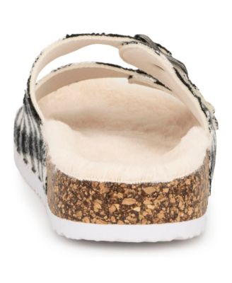 Women's Plaid Footbed Slippers