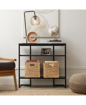 10.5&amp;quot; x 10.5&amp;quot; Water Hyacinth Storage Baskets, Natural - Set of 2 Collapsible Cube Organizers, Woven Bins for Bathroom, Bedroom, Laundry, Pantry, Shelves