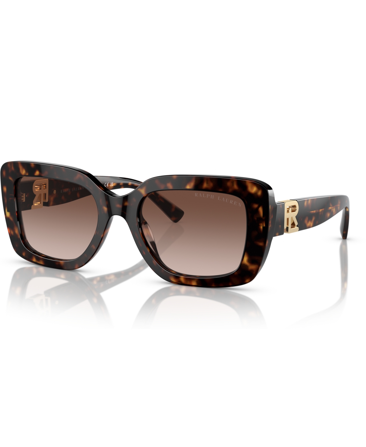 Women's The Nikki Sunglasses, Gradient RL8217U - Havana