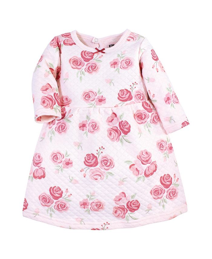 Hudson Baby Baby Girls Cotton Dresses, Blush Rose Leopard Macy's