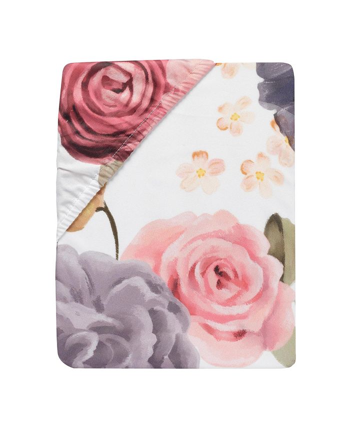 Crib Sheet in Secret Garden