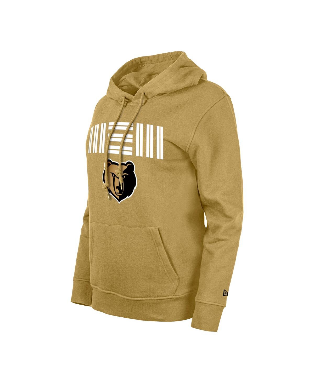 Women's New EraMemphis Grizzlies 2023/24 City Edition Pullover Hoodie - Tan