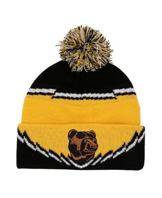 Mitchell & Ness Men's Gold, Black Boston Bruins 100th Anniversary ...