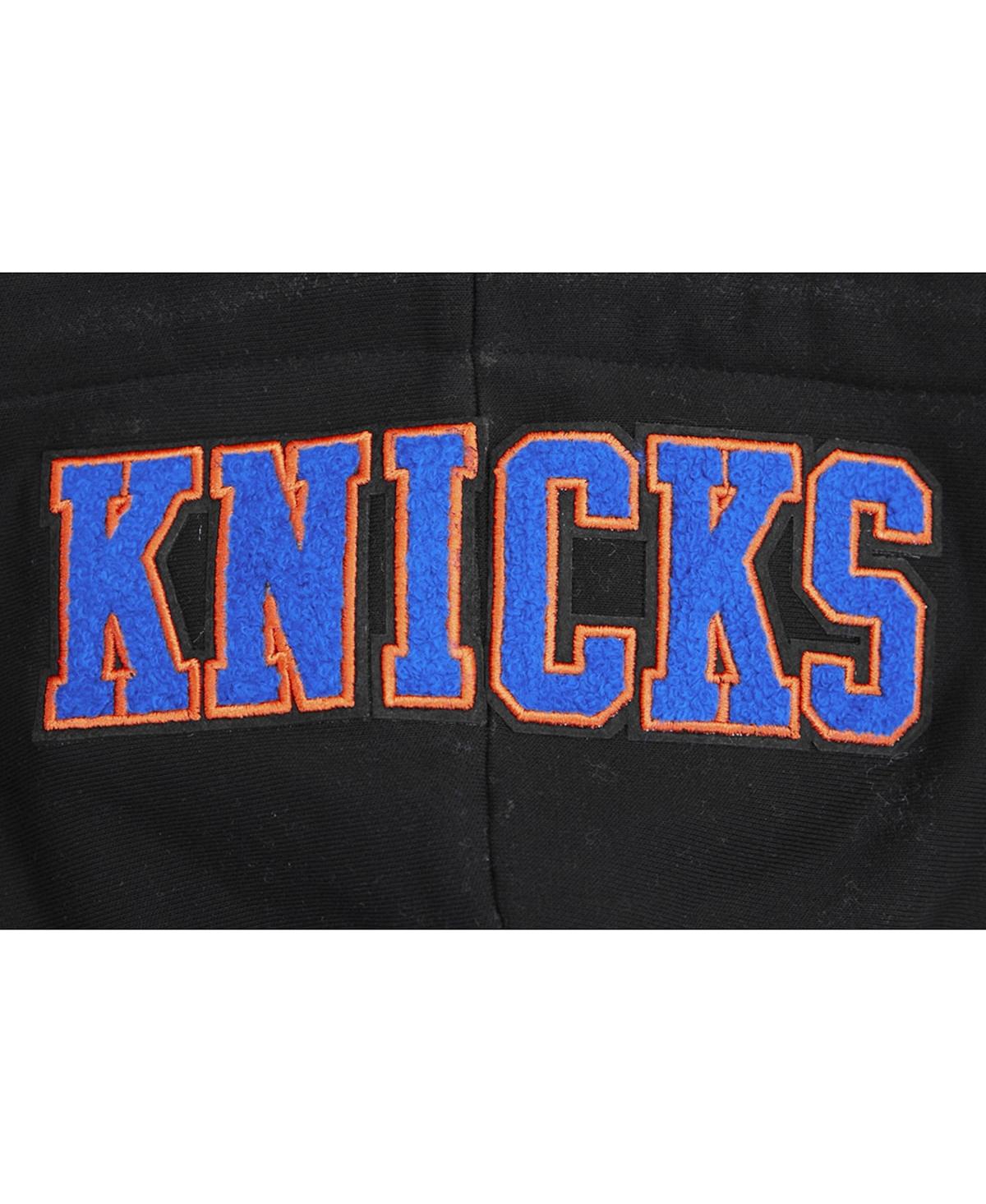 Shop Pro Standard Women's  Black New York Knicks 2023/24 City Edition Cropped Pullover Hoodie