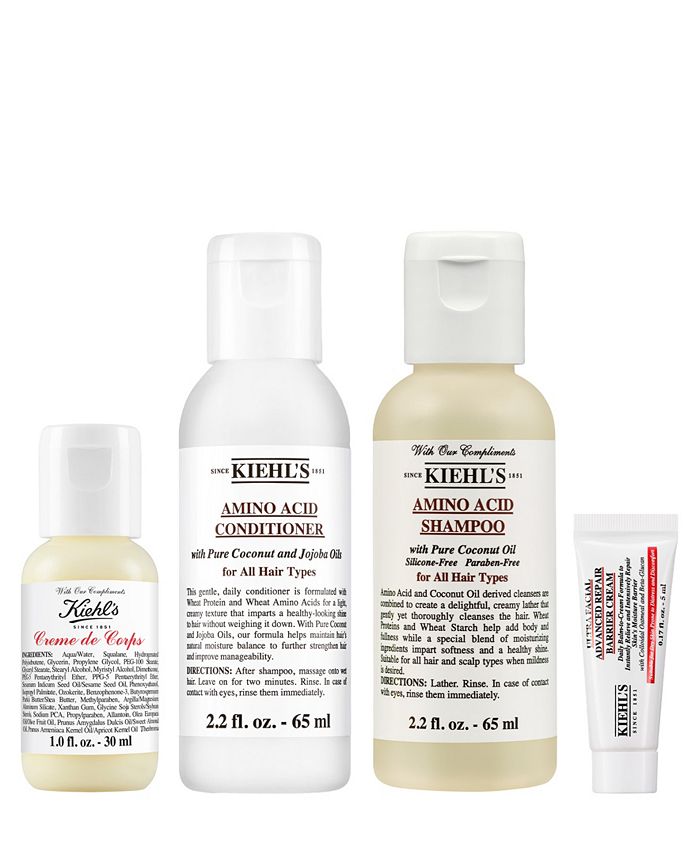 Kiehl's Since 1851 FREE 4pc Gift (A 44 Value!) with any 85 Kiehl's