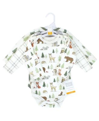 Quilted Long-Sleeve Cotton One-Piece