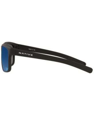Native Men's Wells Polarized Sunglasses, Mirror Polar XD9001