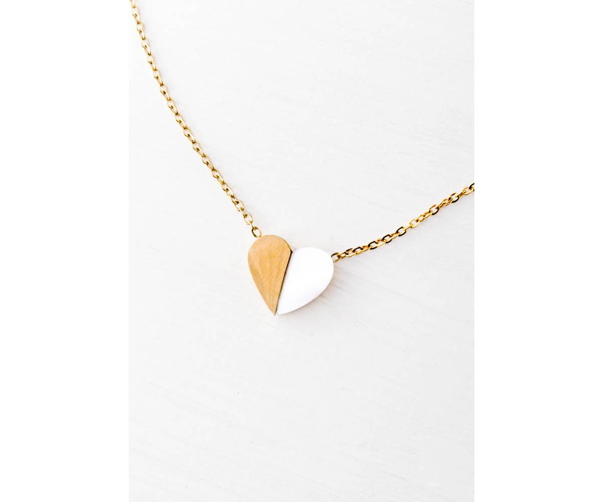Give Hope Necklace - Shimmering mother of pearl