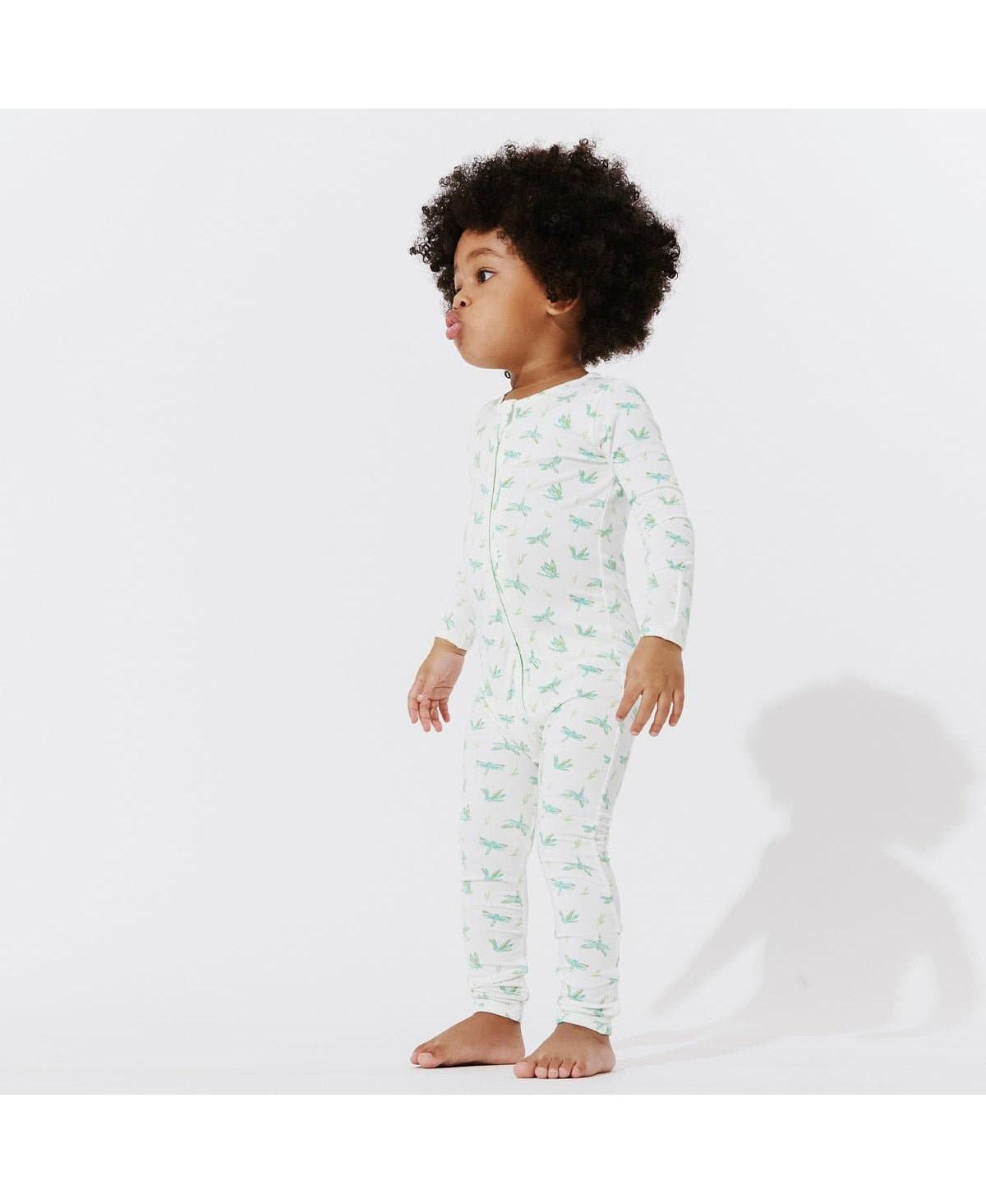 Bellabu BearConvertible Footie - Baby boys dragonfly
