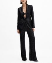 Mango sequin hotsell jacket