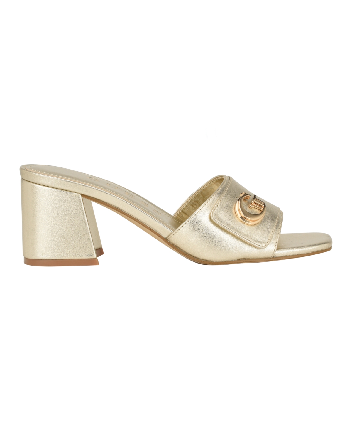 Guess Gallai Slide Sandal In Gold