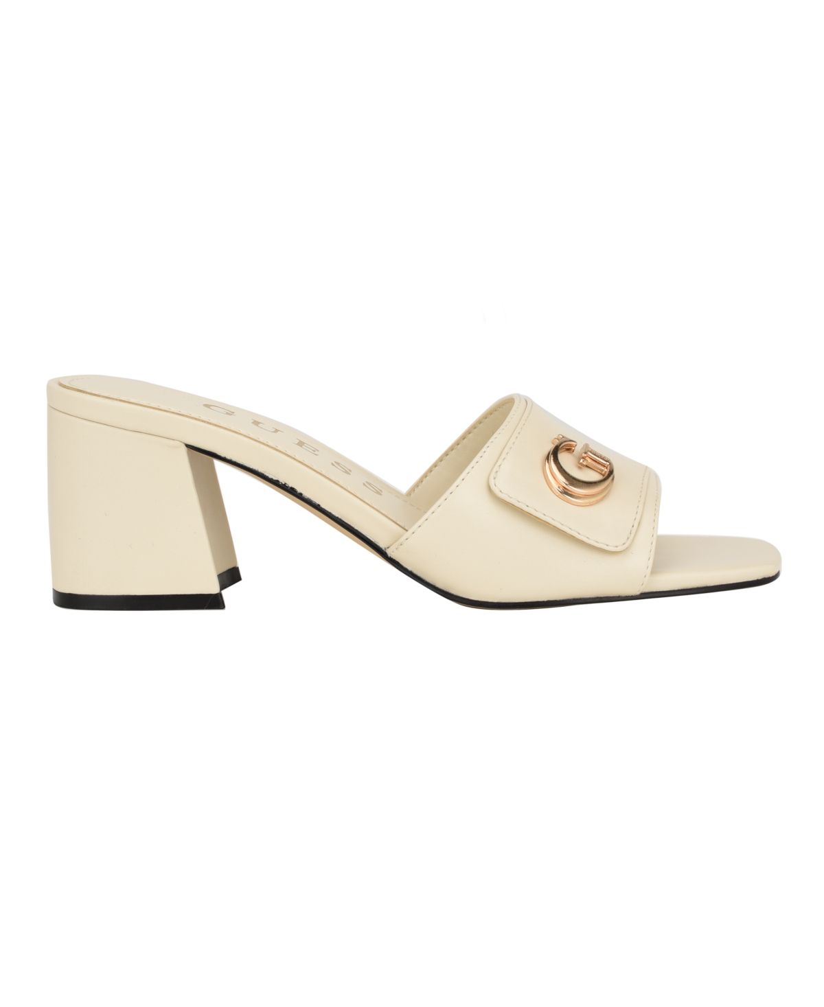 GUESS WOMEN'S GALLAI BLOCK HEEL SLIP-ON SANDALS 