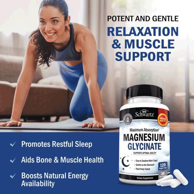 Magnesium Glycinate 500mg, 120ct