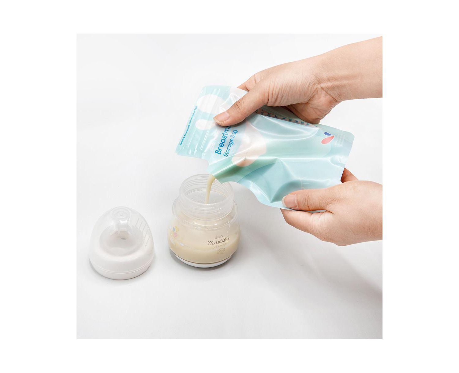 Little Martin's Breast Milk Storage Bags - 60 pcs