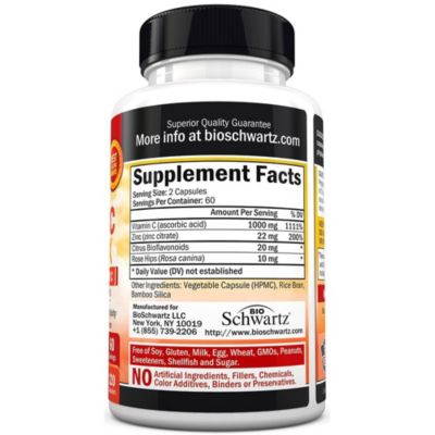 BioSchwartz Vitamin C Complex 120 Capsules - Macy's