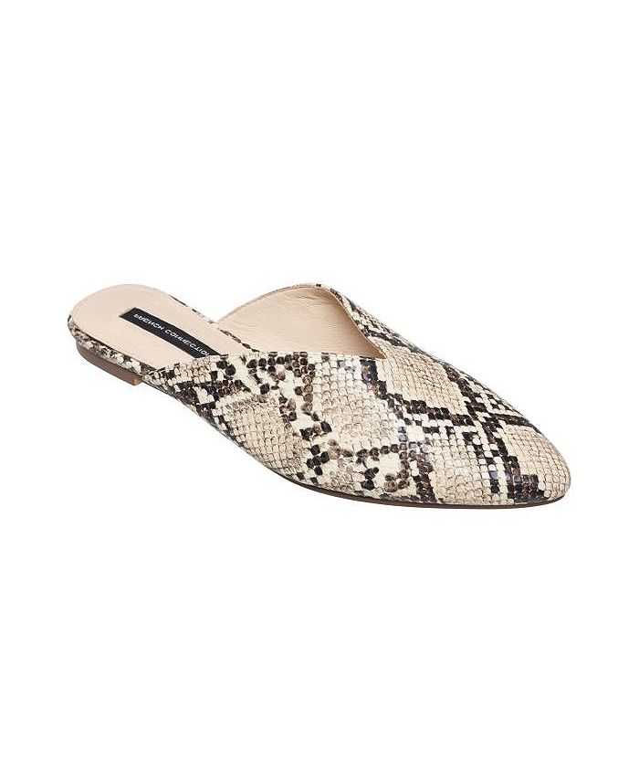 French Connection Women's Leather SlipOn Mule Macy's
