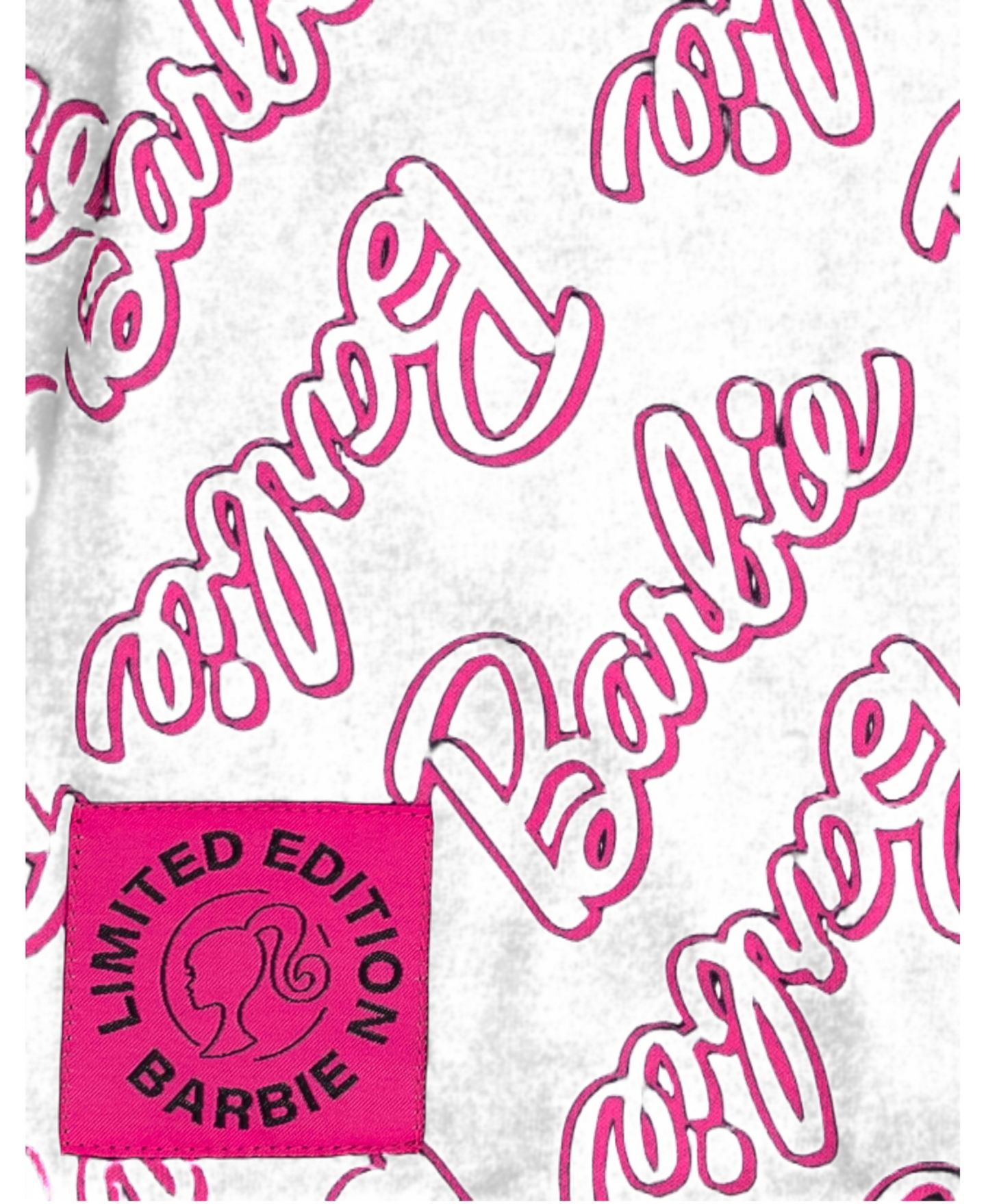 Худи Barbie Fleece Pullover для девочек, цвет: Чёрный фуксия — фото 4