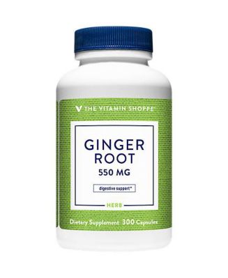 Ginger Root - Whole Herb Digestive Support - 500 MG (300 Capsules) - Macy's