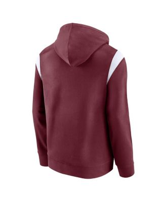 Men's Maroon Texas A&M Aggies Gym Rat Pullover Hoodie