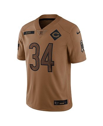 Nike Men s Walter Payton Brown Distressed Chicago Bears 2023