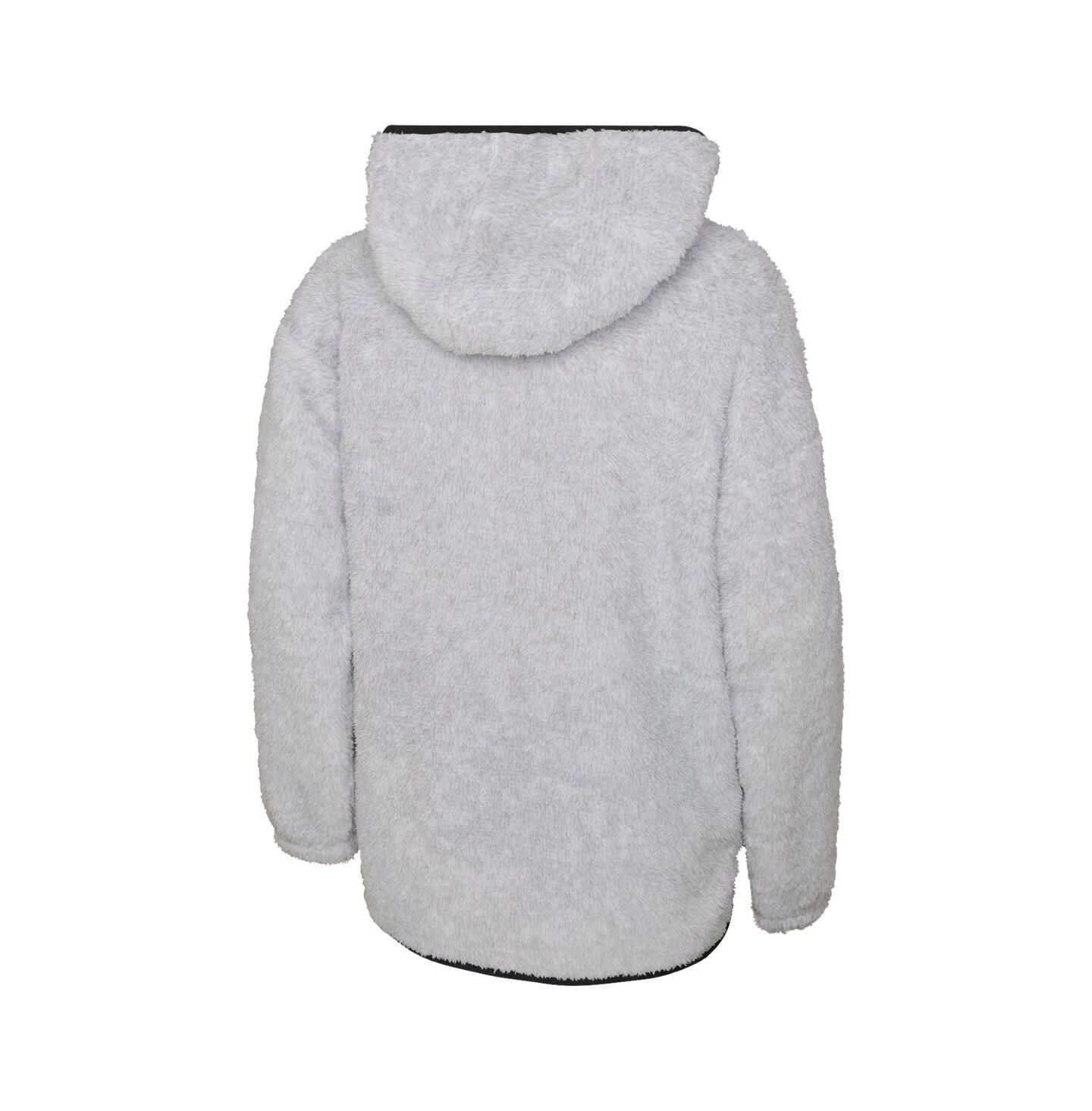 Худи Outerstuff Heather Gray Philadelphia Flyers Ultimate Teddy Fleece Pullover для девочек — фото 3
