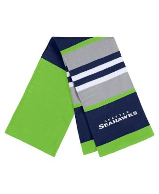Women's Seattle Seahawks Stripe Glove and Scarf Set