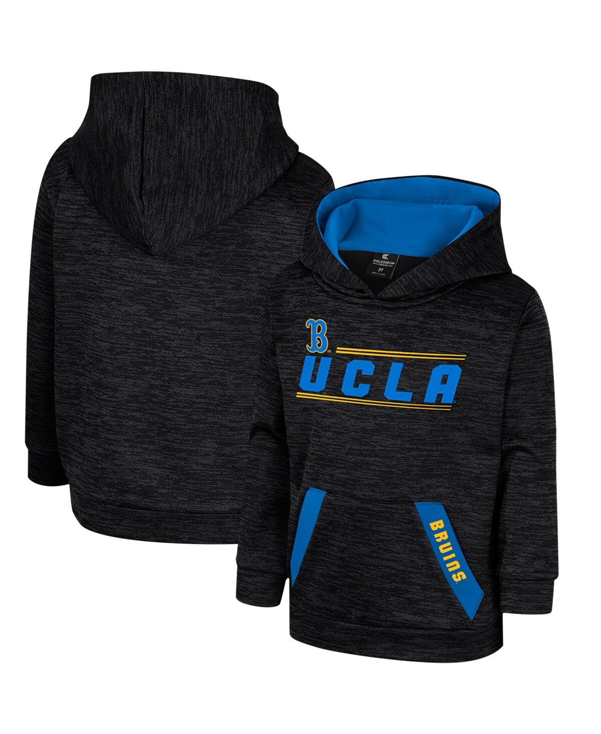 Colosseum Babies' Toddler Boys And Girls  Black Ucla Bruins Live Hardcore Pullover Hoodie