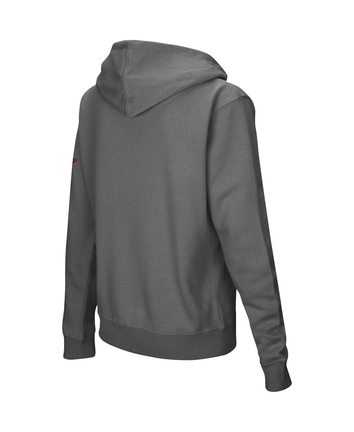 Colosseum Women's  Arkansas Razorbacks Arched Name Full-zip Hoodie In Cardinal
