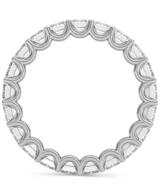 Diamond Emerald-Cut Eternity Band (5 ct. t.w.) in Platinum or 14k Gold