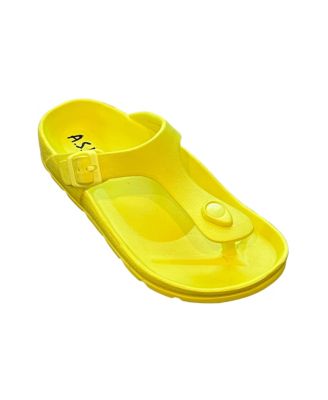 Women s Comfort Slide Thong Buckle EVA Flat Sandal