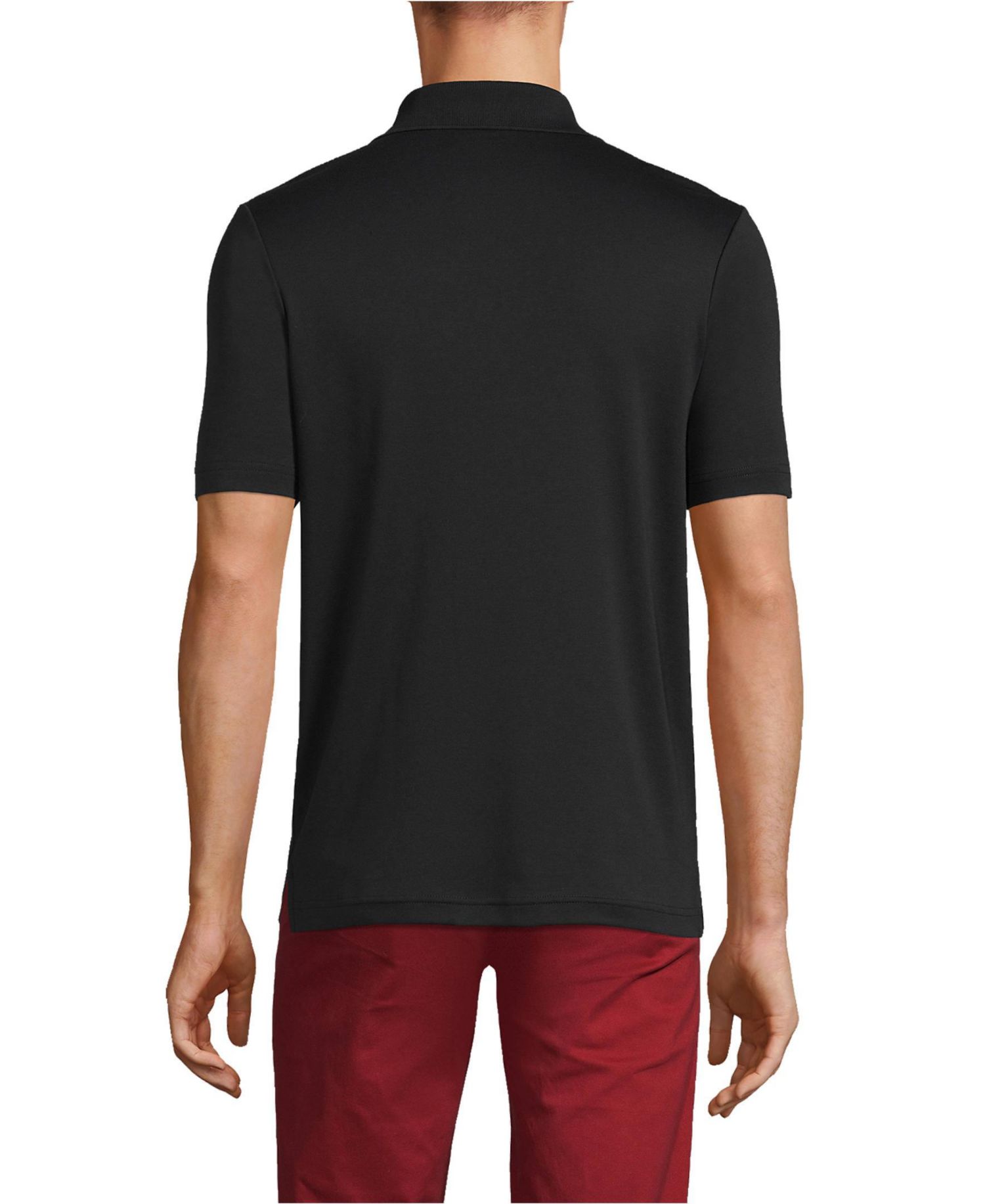 Men's Short Sleeve Cotton Supima Polo Shirt with Pocket