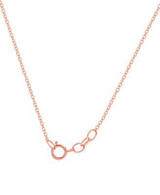 Certified Lab Grown Diamond Solitaire Pendant Necklace (1-1/2 ct. t.w.) in 14k Gold, 16" + 2" extender