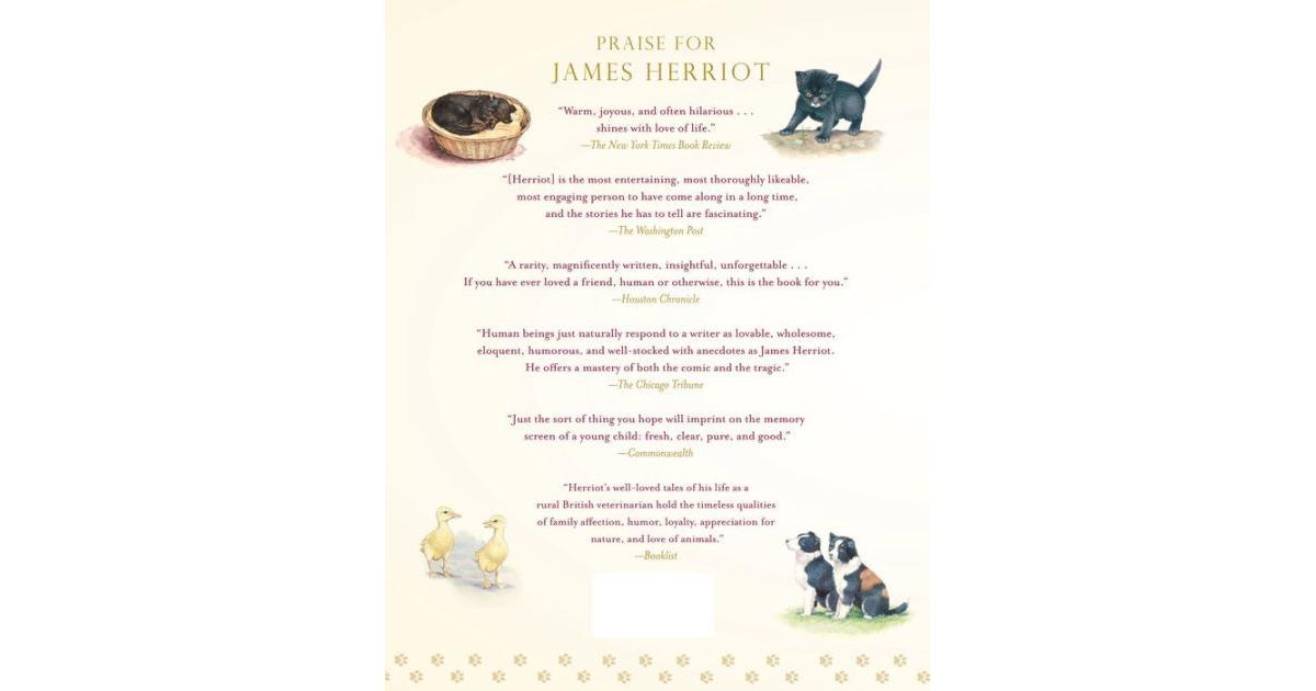 James Herriot's Treasury for Children- Warm and Joyful Tales by the Author of All Creatures Great and by James Herriot