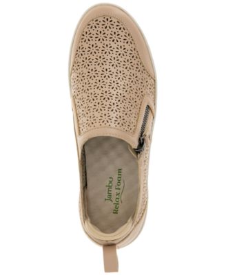 Women's July Wide Slip- On Zip Sneakers