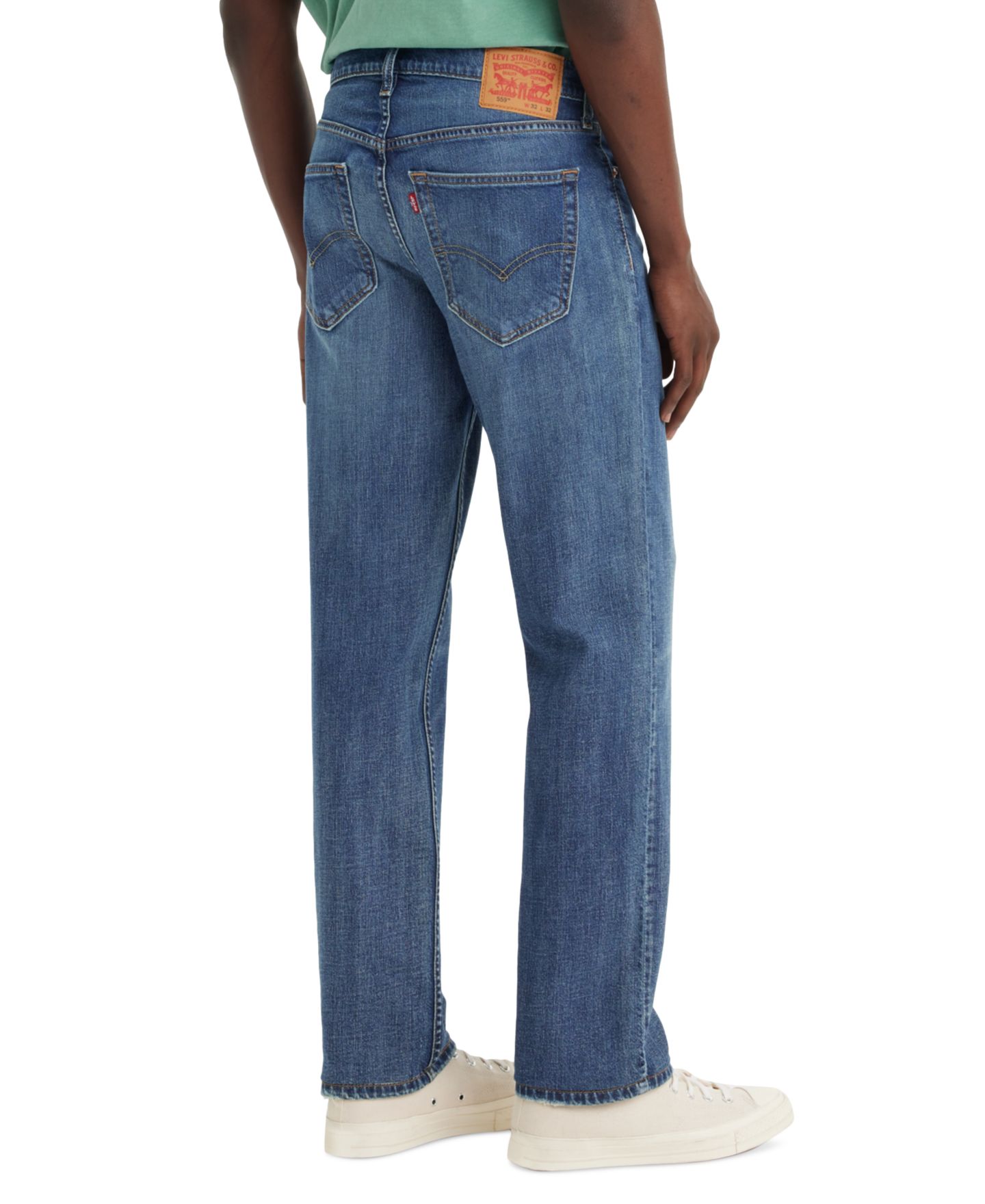 Мужские джинсы Levi's 559™ Relaxed-Straight Fit Stretch, цвет: Mystery Man — фото 2