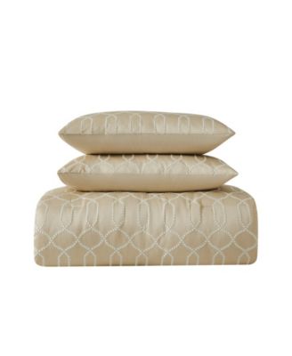 Victoria Geo 9 Piece Comforter Set, King