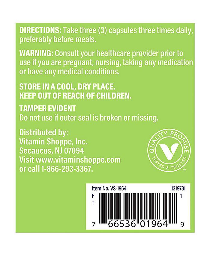 The Vitamin Shoppe Celery Seed Promotes Healthy Digestion 1,500 MG