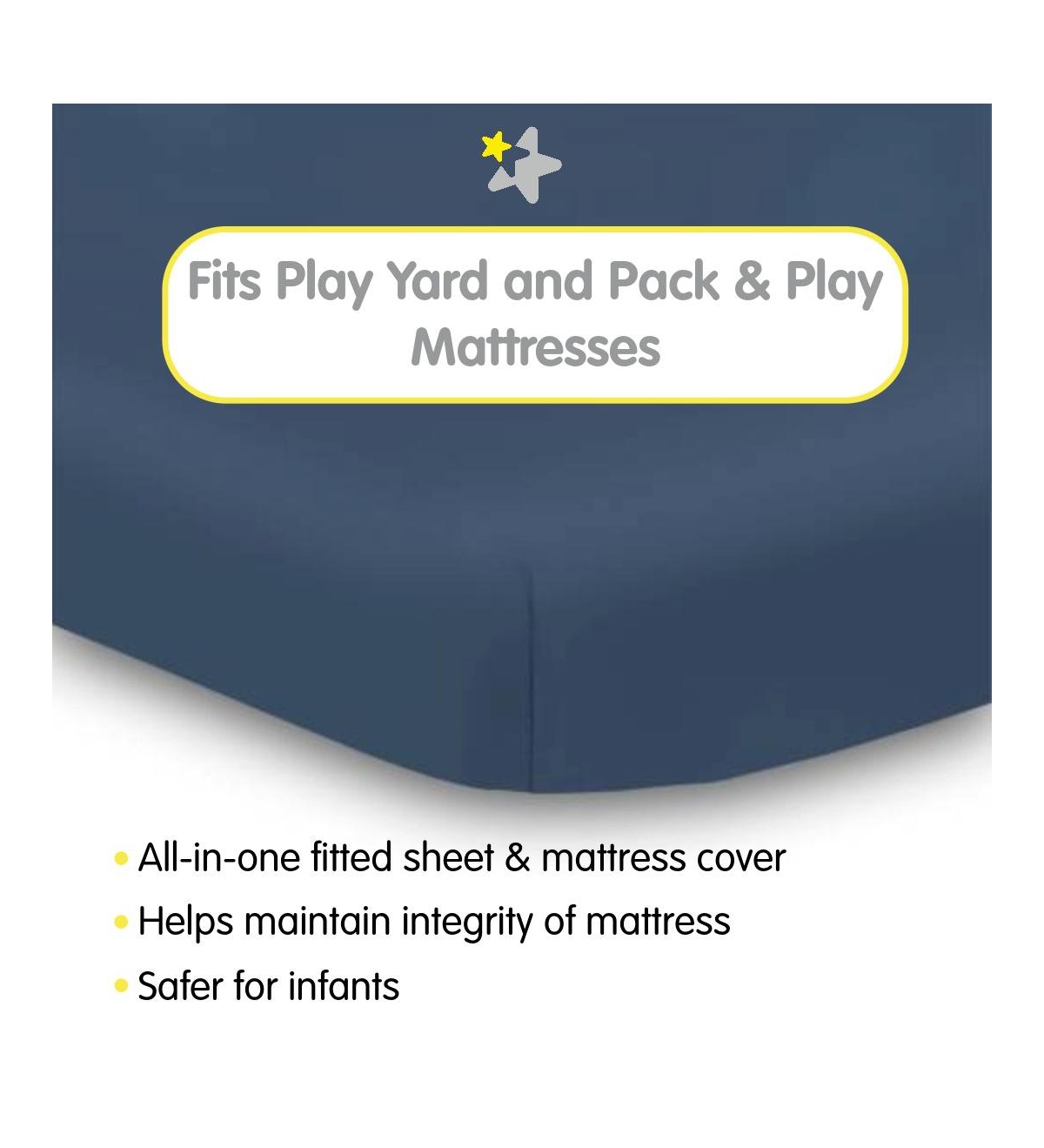 BreathableBaby All-in-One Fitted Sheet & Waterproof Cover for 39
