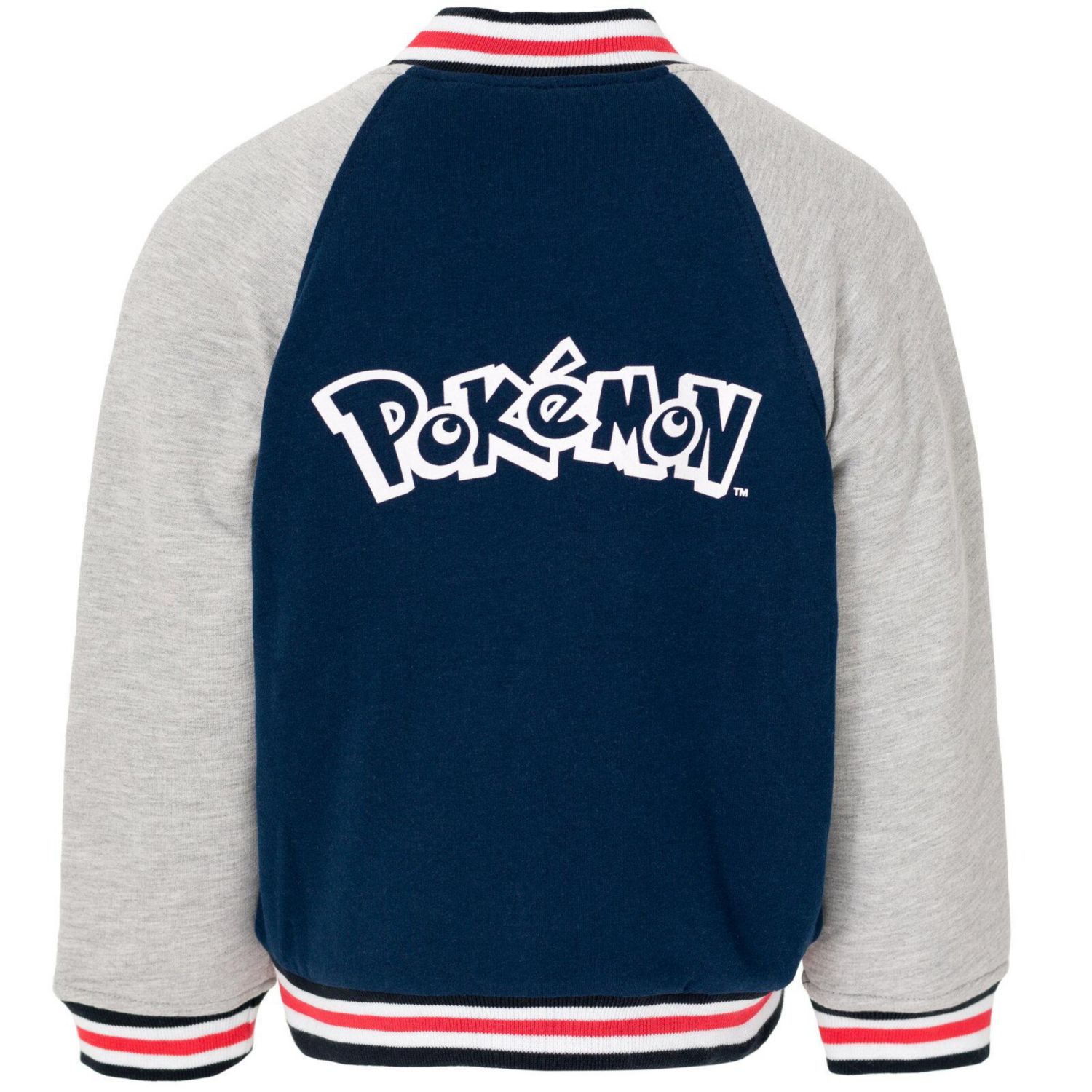 Little Boys 4-20 French Terry Zip Up Varsity Bomber Jacket