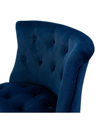 Upholstered Paolino Accent Chair with Button-tufted Back