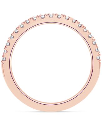 Badgley Mischka Certified Lab Grown Diamond Round Three Stone Bridal Set (4-1/4 ct. t.w.) in 14k Gold