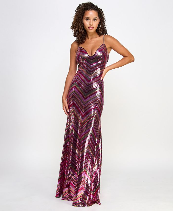 Robe J. Prairie Fit & Flare Violette - Taille Medium Junior, Occasion Très Bon état