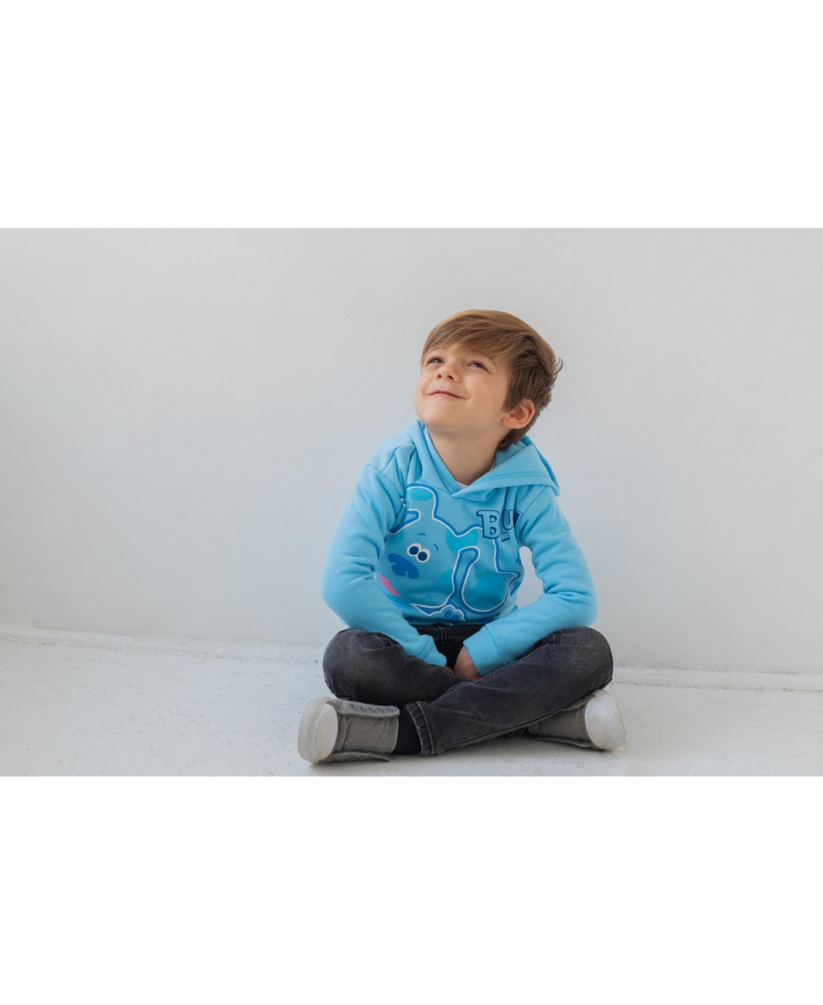 S Clues & You s Clues & You! Boy's Fleece Pullover Hoodie Little Kid - Blue